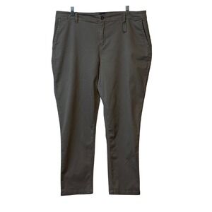 ✨GAP Relaxed Girlfriend Gray Casual Pants Womens Size 16 New Workwear Weekend